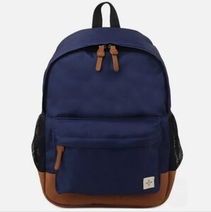 Sun + Stone Riley Solid Backpack Shoulder Bag Navy Size OS - NWT